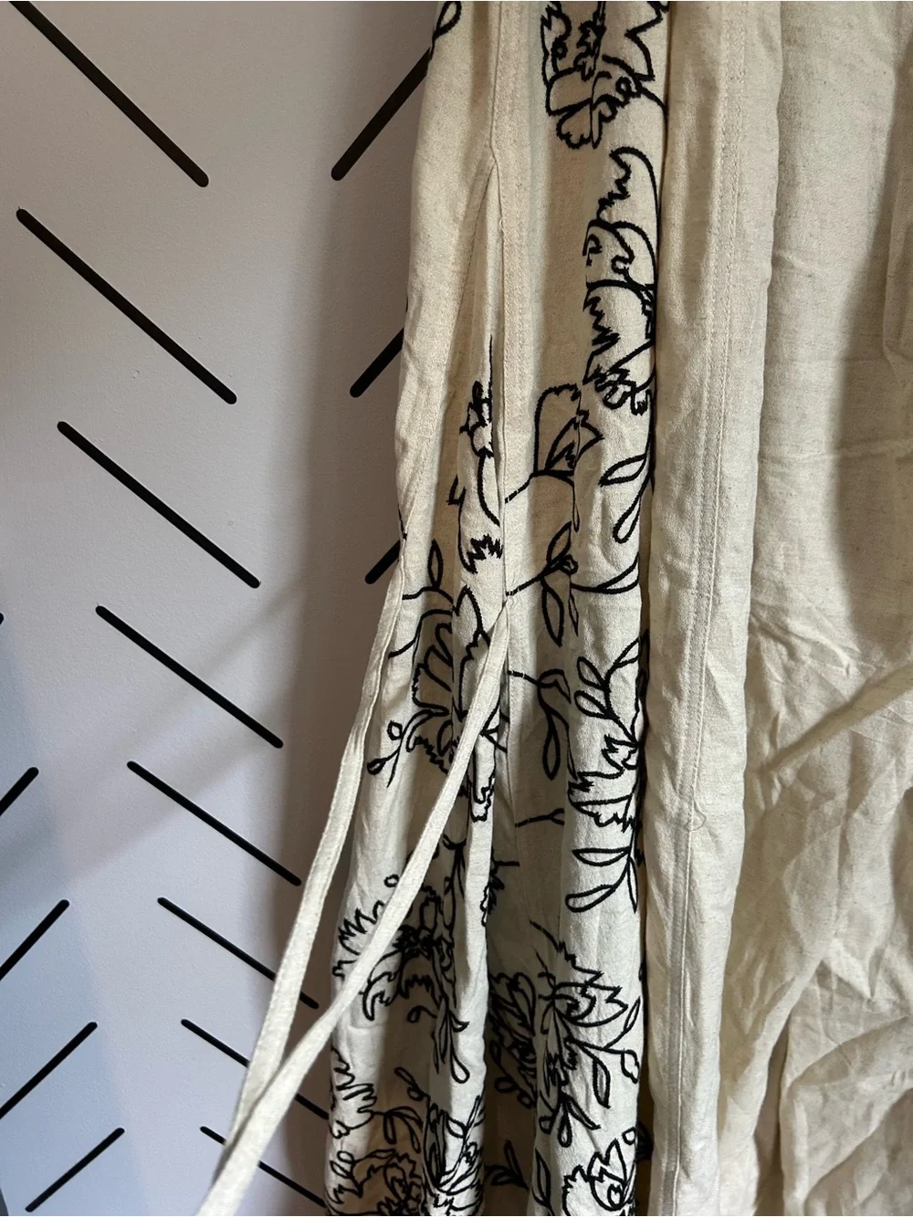 NWOT free people What You Know Embroidered Wide-Leg Pants - Picture 10 of 15